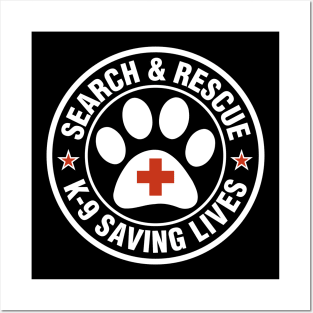 K9 Search & Rescue Posters and Art